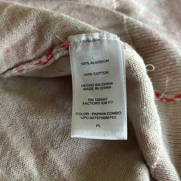 Daisy Fuentes Papaya Floral Button Down Cardigan - Picture 4 of 4